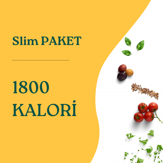 Slim Menu 1800 Kalori 